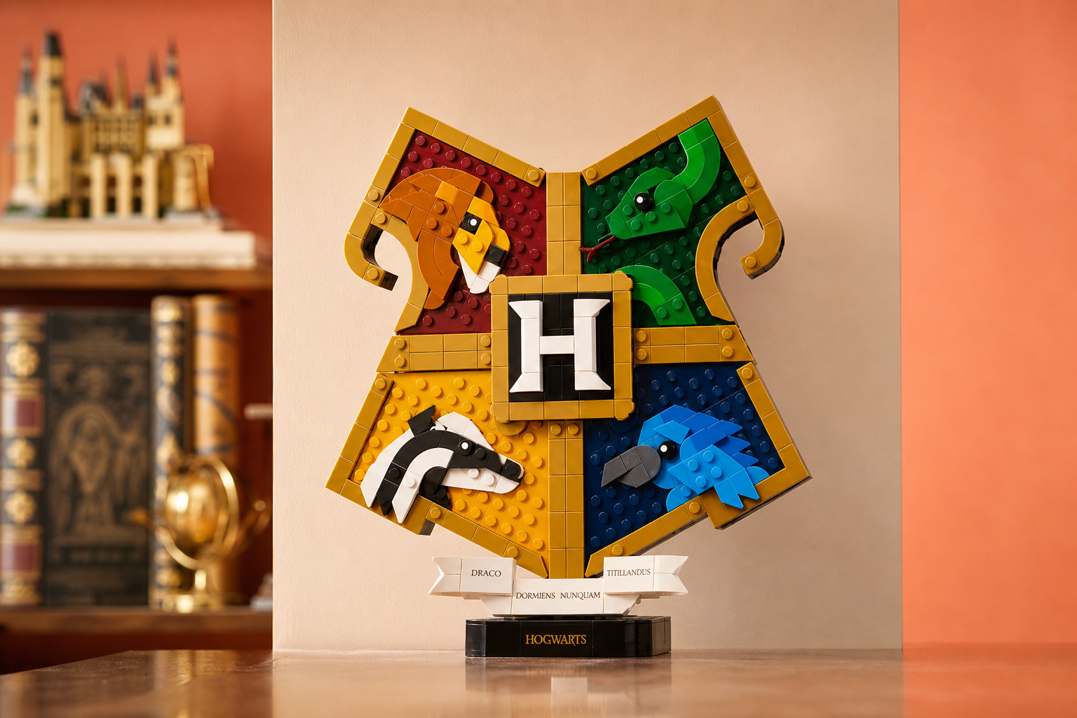 Anteprima: Lo Stemma LEGO Harry Potter si appende o si espone: mai così poco a 42,74€