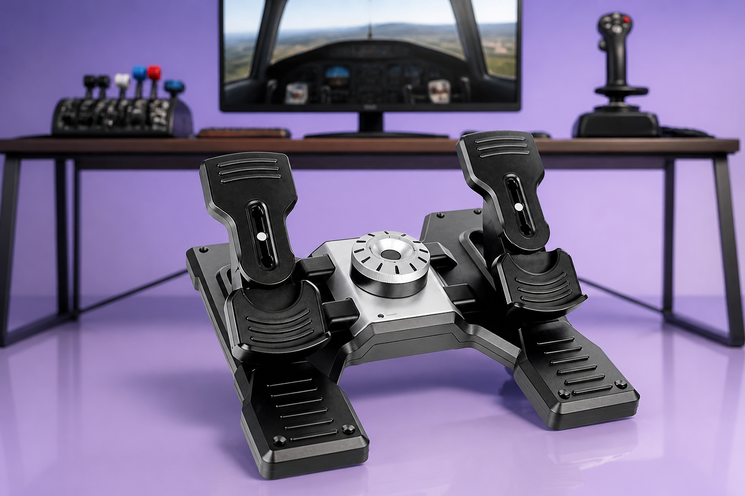 Anteprima: Logitech G Saitek Pro Flight Rudder costa 104,49€, mai così poco per il flight sim