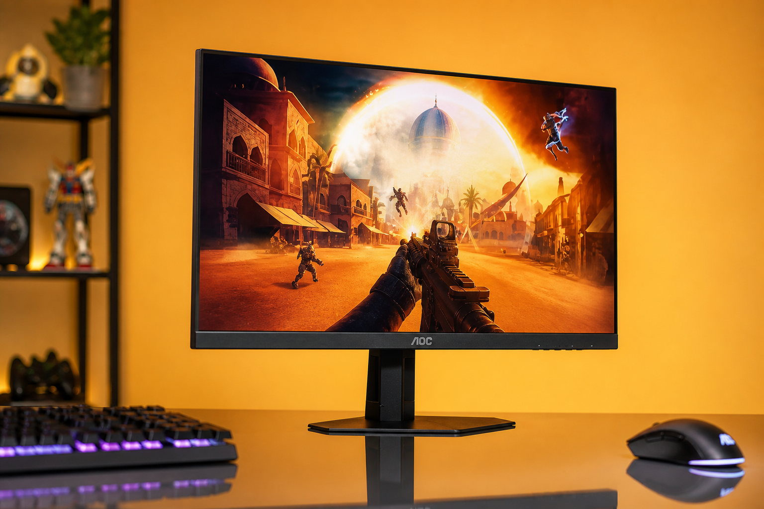 Anteprima: AOC 27G4XED sotto i 100€, 180 Hz per gli FPS competitivi