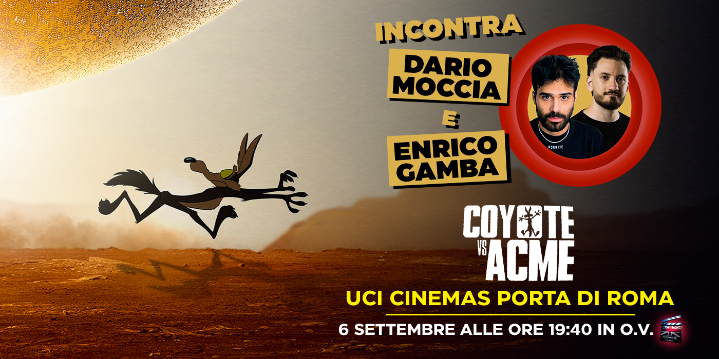 Coyote vs. Acme: Moccia e Gamba incontrano i fan a Roma
