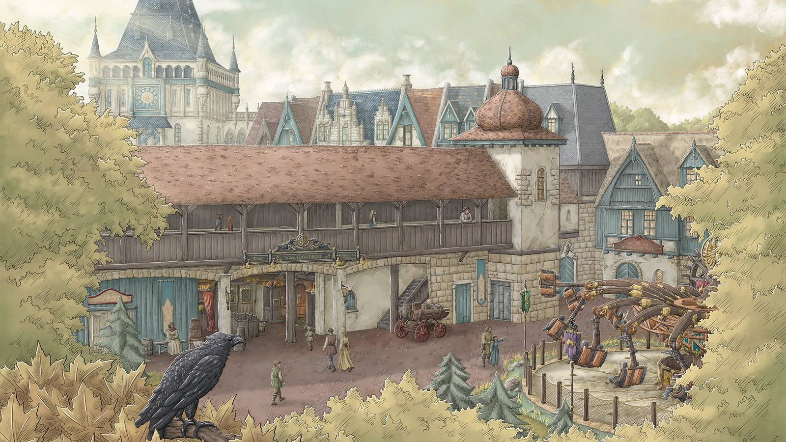Efteling svela la data di apertura del nuovo Raveleijn