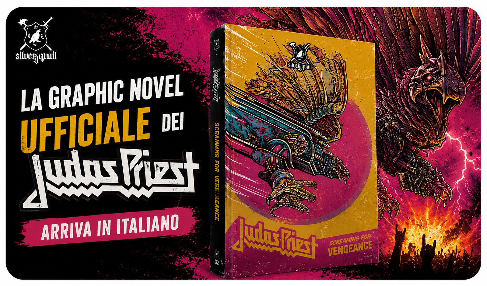 Metal a fumetti: i Judas Priest in graphic novel italiana