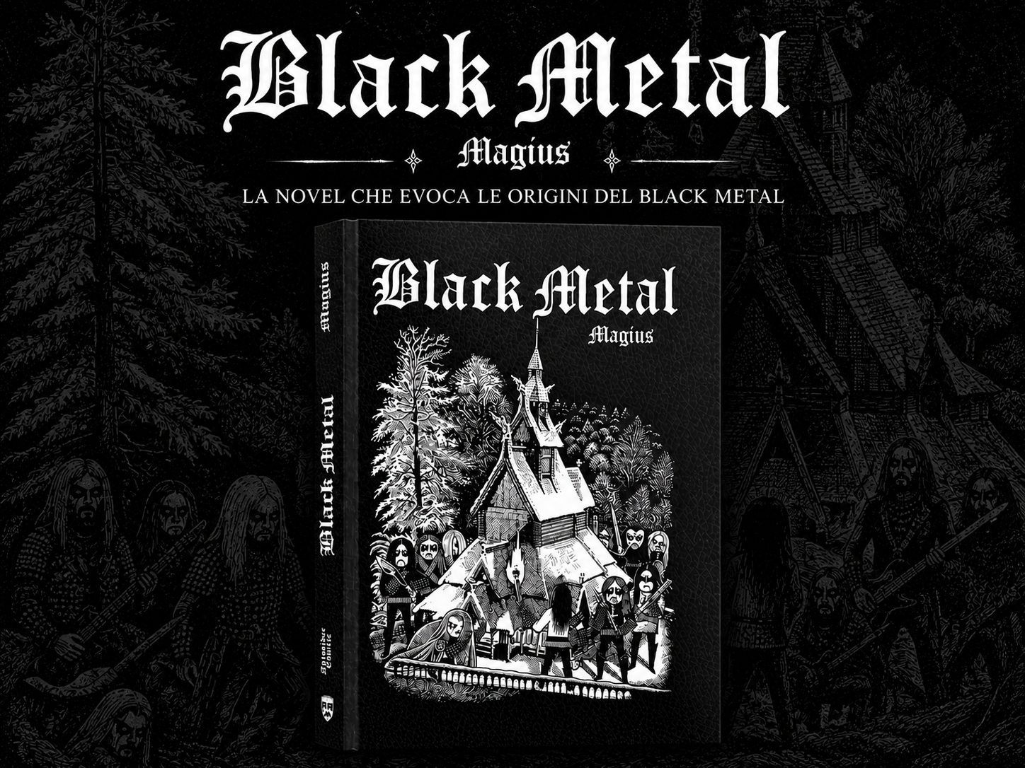 Black Metal sbarca in Italia: la graphic novel di Magius