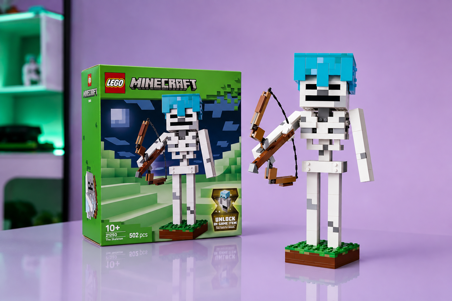 LEGO Minecraft Lo Scheletro a 39,71€, il minimo storico per i fan