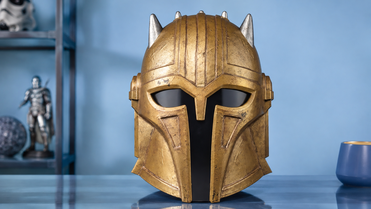 Immagine di Casco dell’Armaiola Star Wars da 68,51€ a 55,41€, un pezzo da vetrina