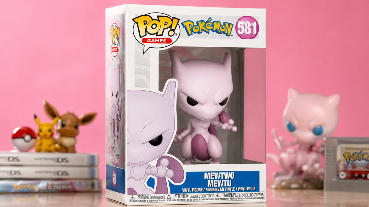 Immagine di Bastano 12,90€ per mettere il Funko Pop Mewtwo sulla scrivania