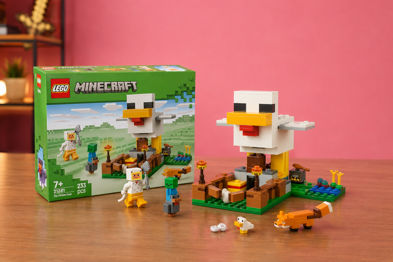 LEGO Minecraft Fattoria di Galline sotto i 19€, perfetto dai 7 anni