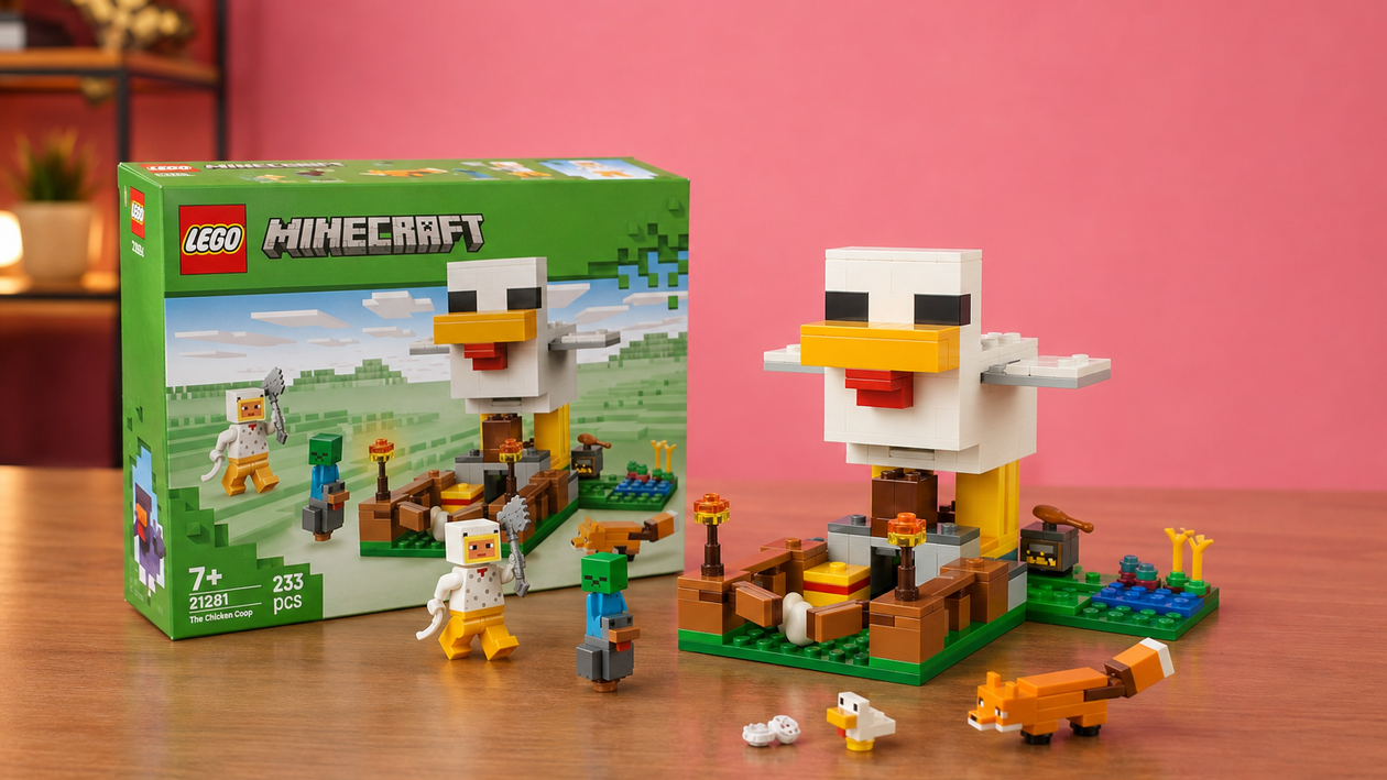 Immagine di LEGO Minecraft Fattoria di Galline sotto i 19€, perfetto dai 7 anni