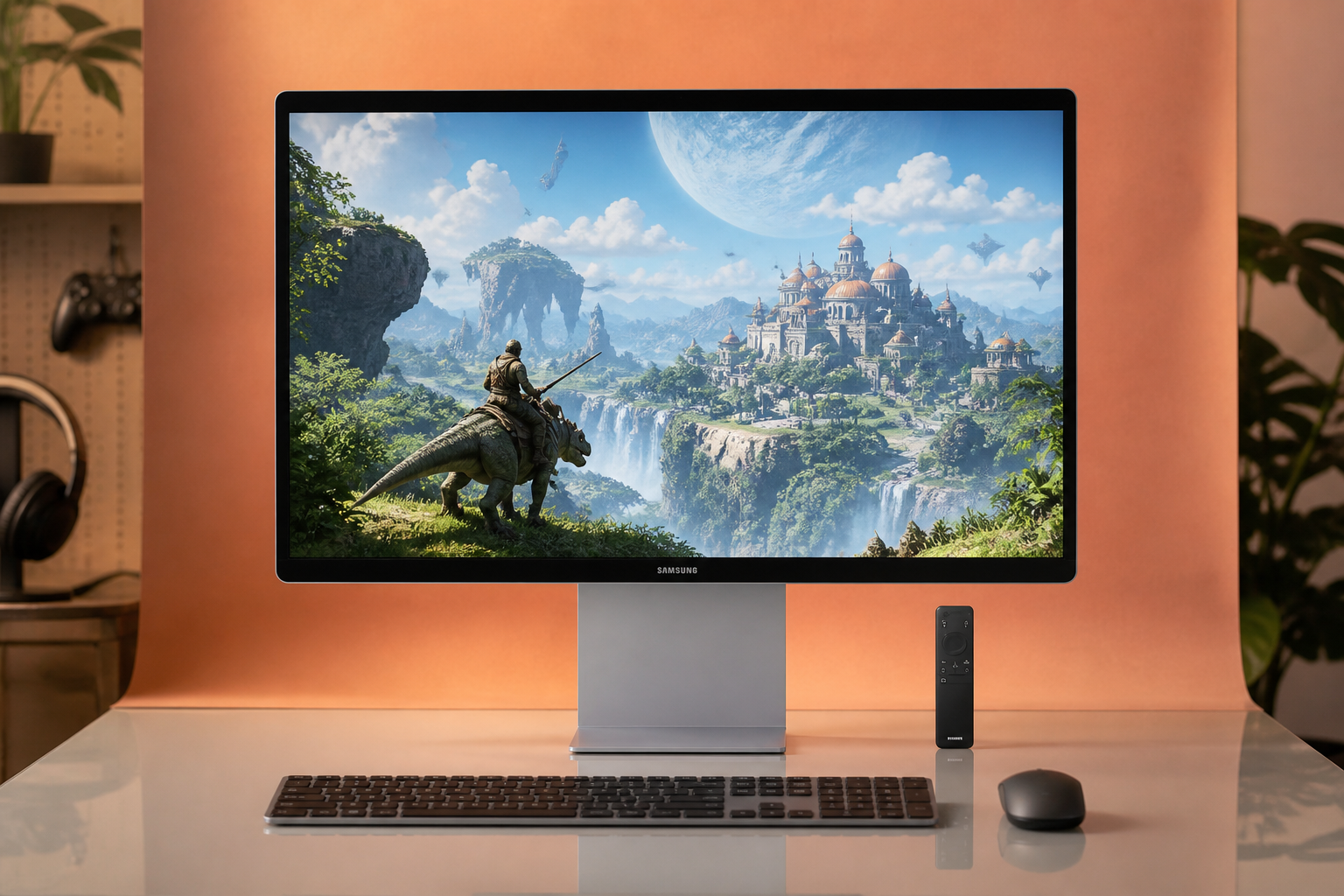 Samsung Smart Monitor M9 a 1.034,10€, il QD-OLED che fa anche da Smart TV