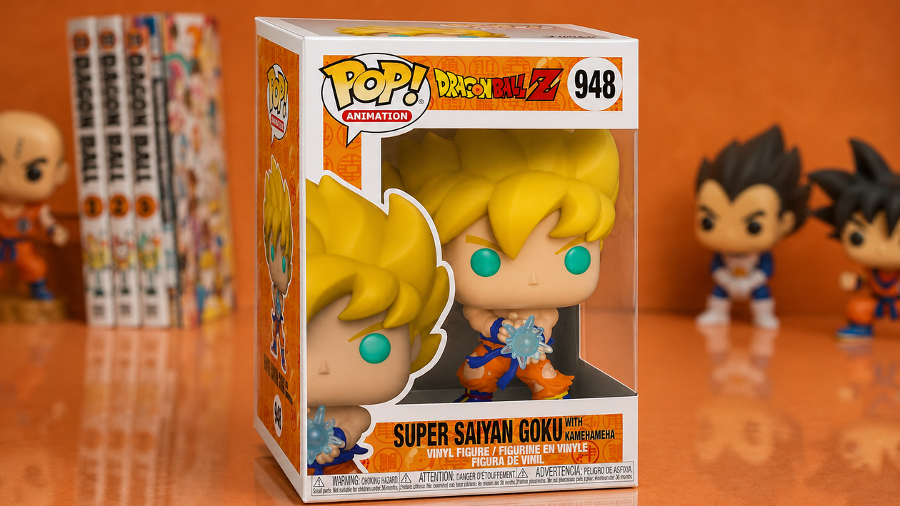 Immagine di Funko Pop Goku con Kamehameha a 12,99€, il minimo di sempre