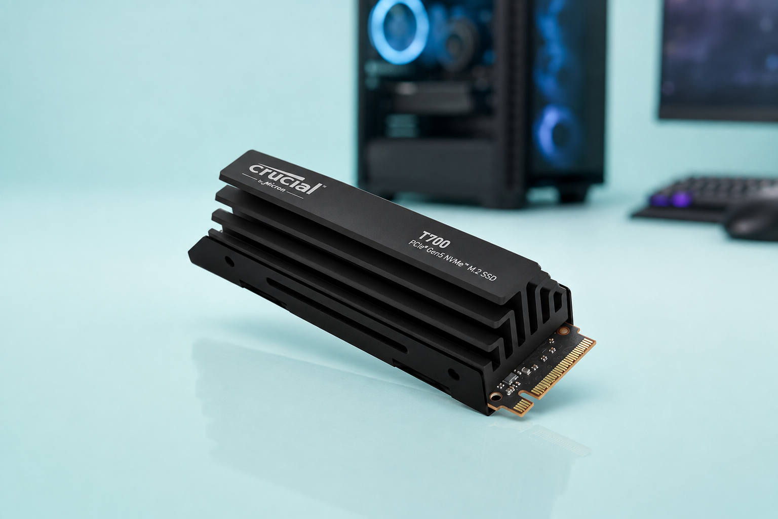 105,14€ in meno sul Crucial T700 1TB, 11.700 MB/s per giochi e video 8K