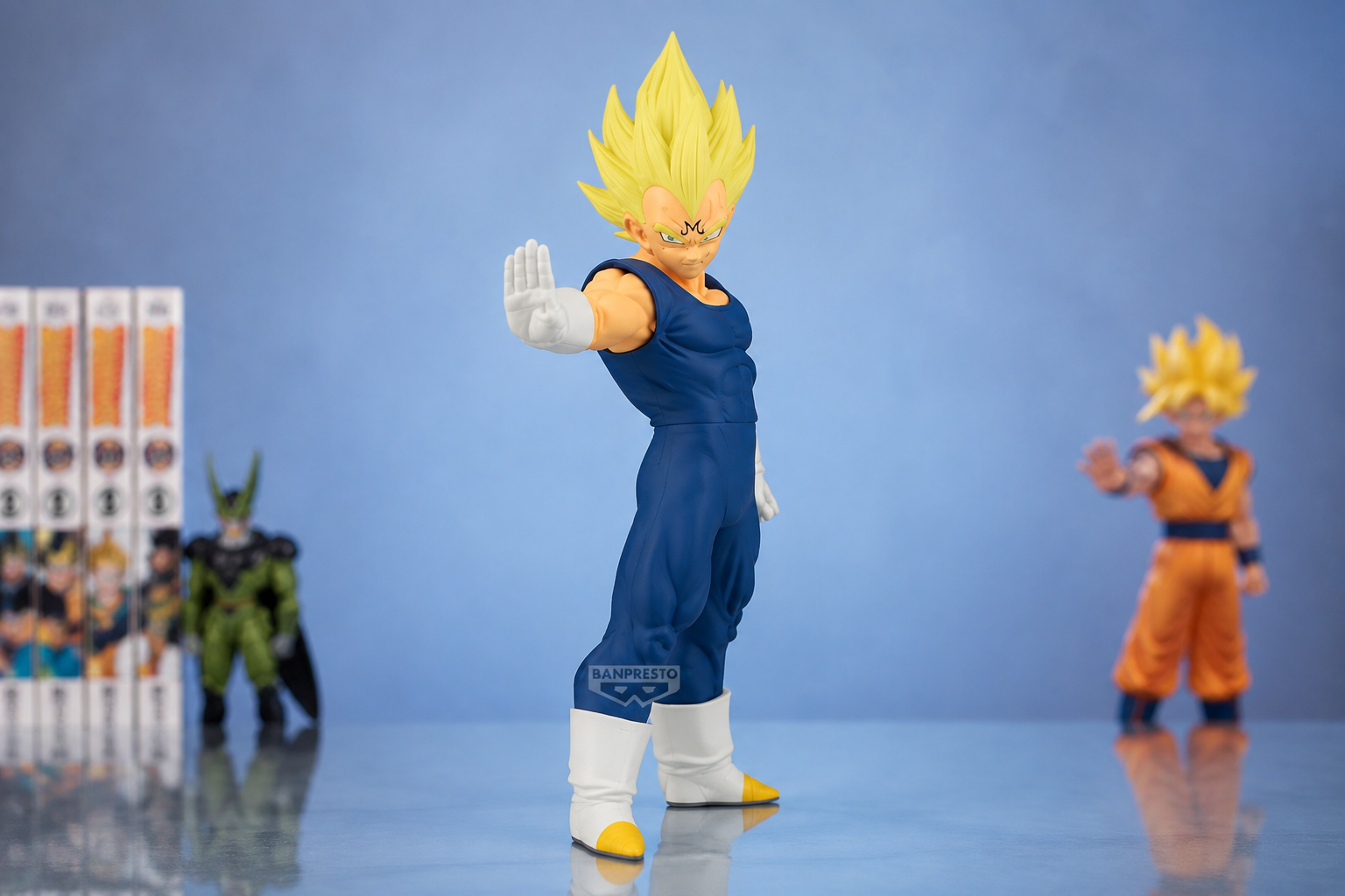 Banpresto Majin Vegeta da 49,75€ a 35€, 31 cm che fanno scena