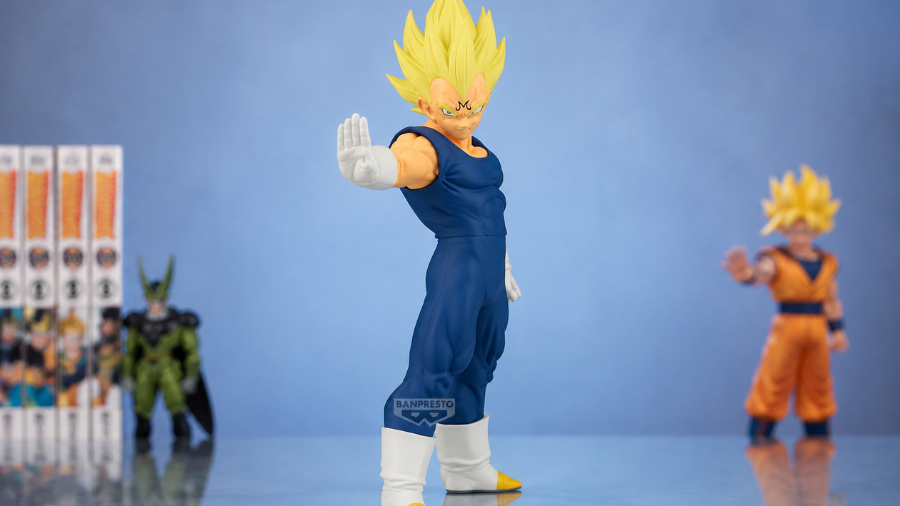 Immagine di Banpresto Majin Vegeta da 49,75€ a 35€, 31 cm che fanno scena