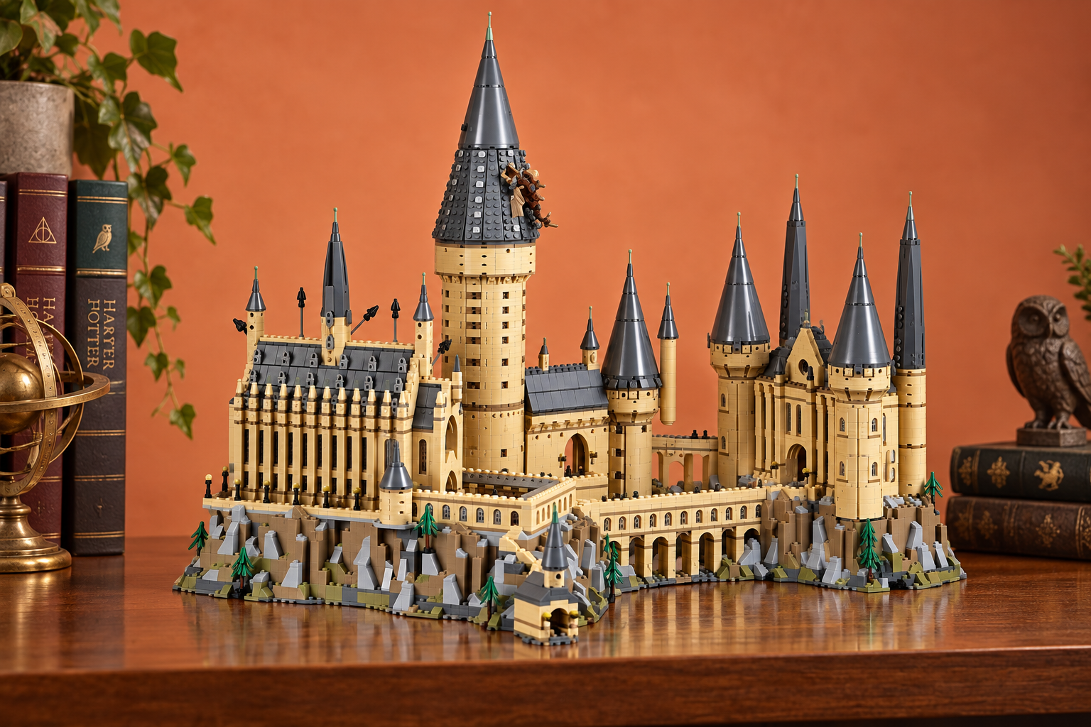LEGO Harry Potter Castello di Hogwarts a 429,68€, magia da esposizione