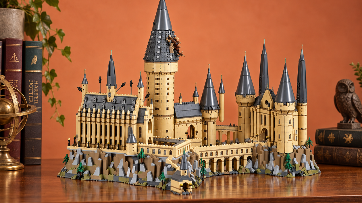 Immagine di LEGO Harry Potter Castello di Hogwarts a 429,68€, magia da esposizione