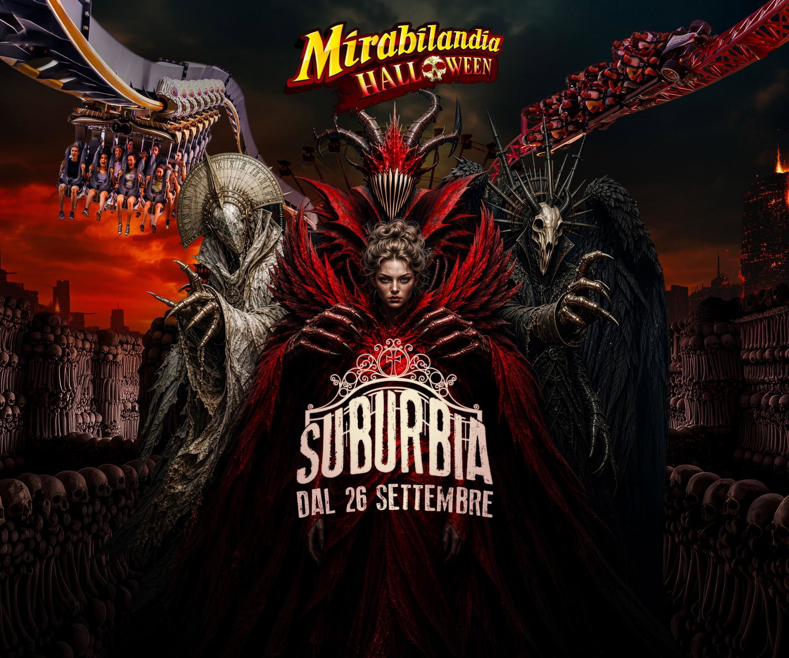 Mirabilandia, Halloween 2026: arriva Paranormal Activity