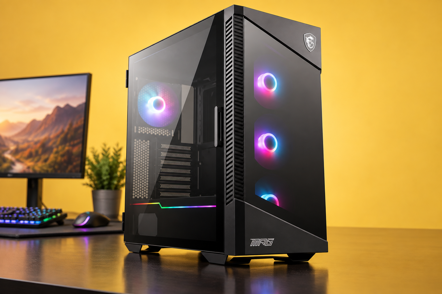 MSI MPG Velox 100R a 89,39€, quattro ventole per un PC che respira