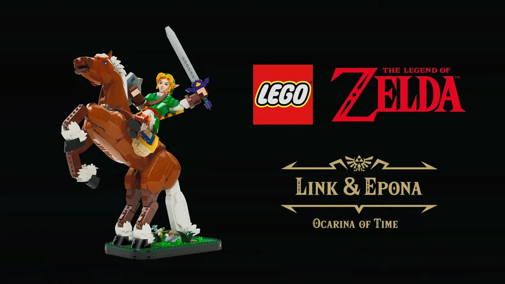 Nel 2027 arriva il set LEGO di Link ed Epona: i dettagli