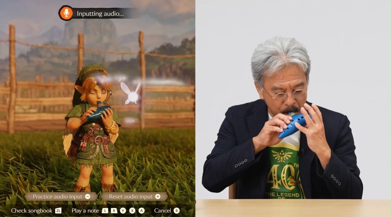 Zelda Ocarina of Time Remake: canticchia una melodia e Link la suonerà
