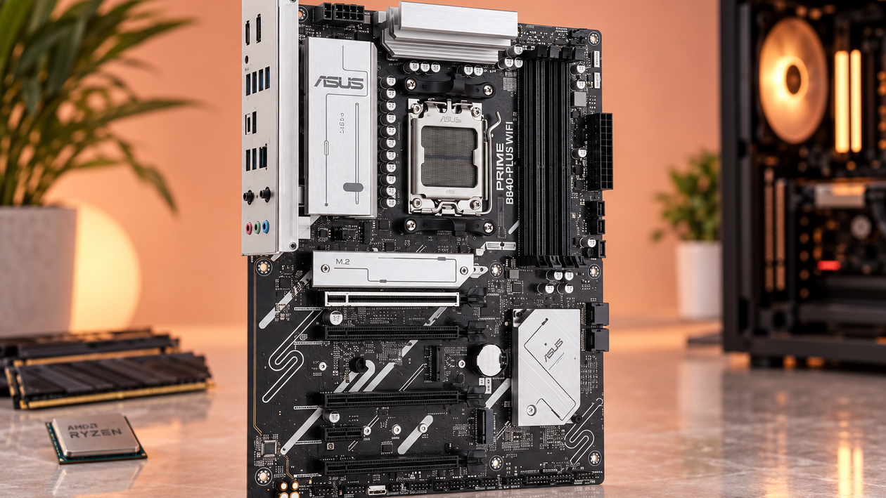 Immagine di ASUS PRIME B840-PLUS WIFI a 150,50€, 34% in meno per passare ad AM5