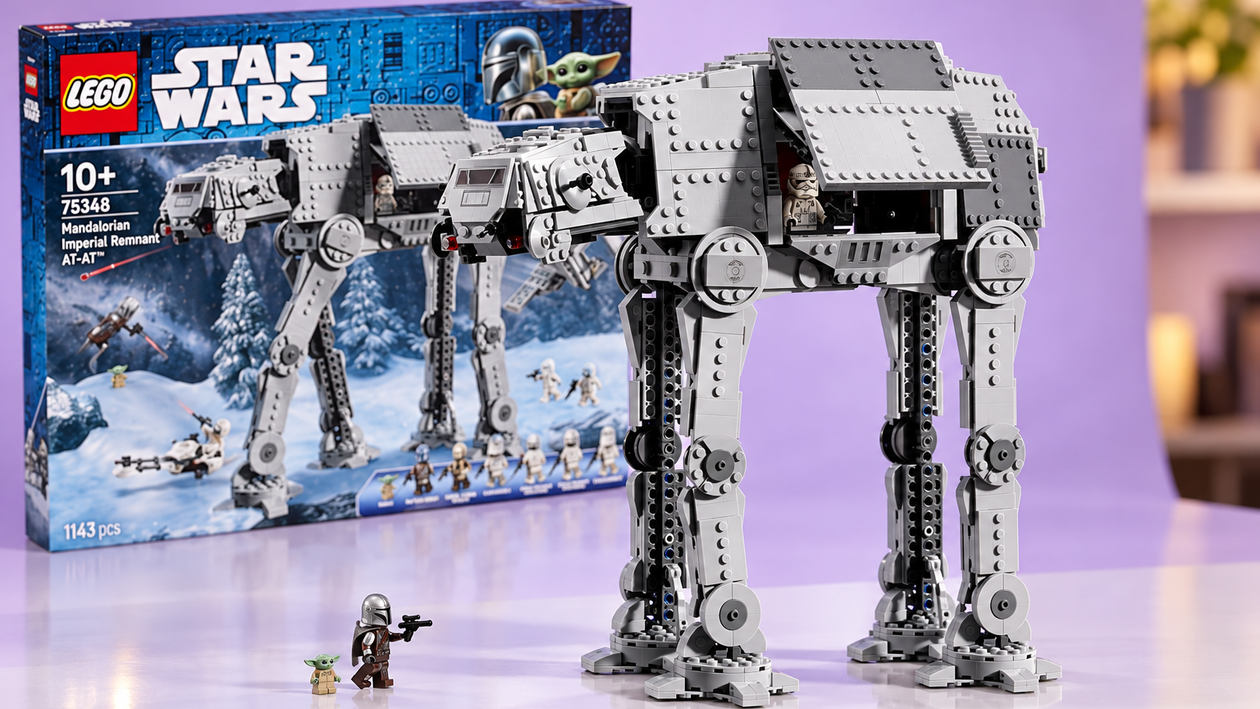 Immagine di LEGO Star Wars AT-AT a 148,19€, il minimo storico per i fan di The Mandalorian