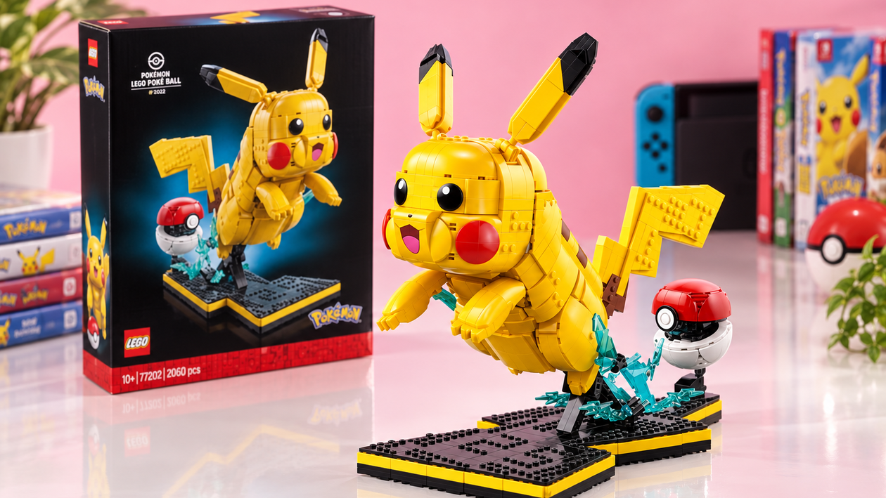 Immagine di LEGO Pokémon Pikachu a 169,90€, il set da esposizione che merita spazio