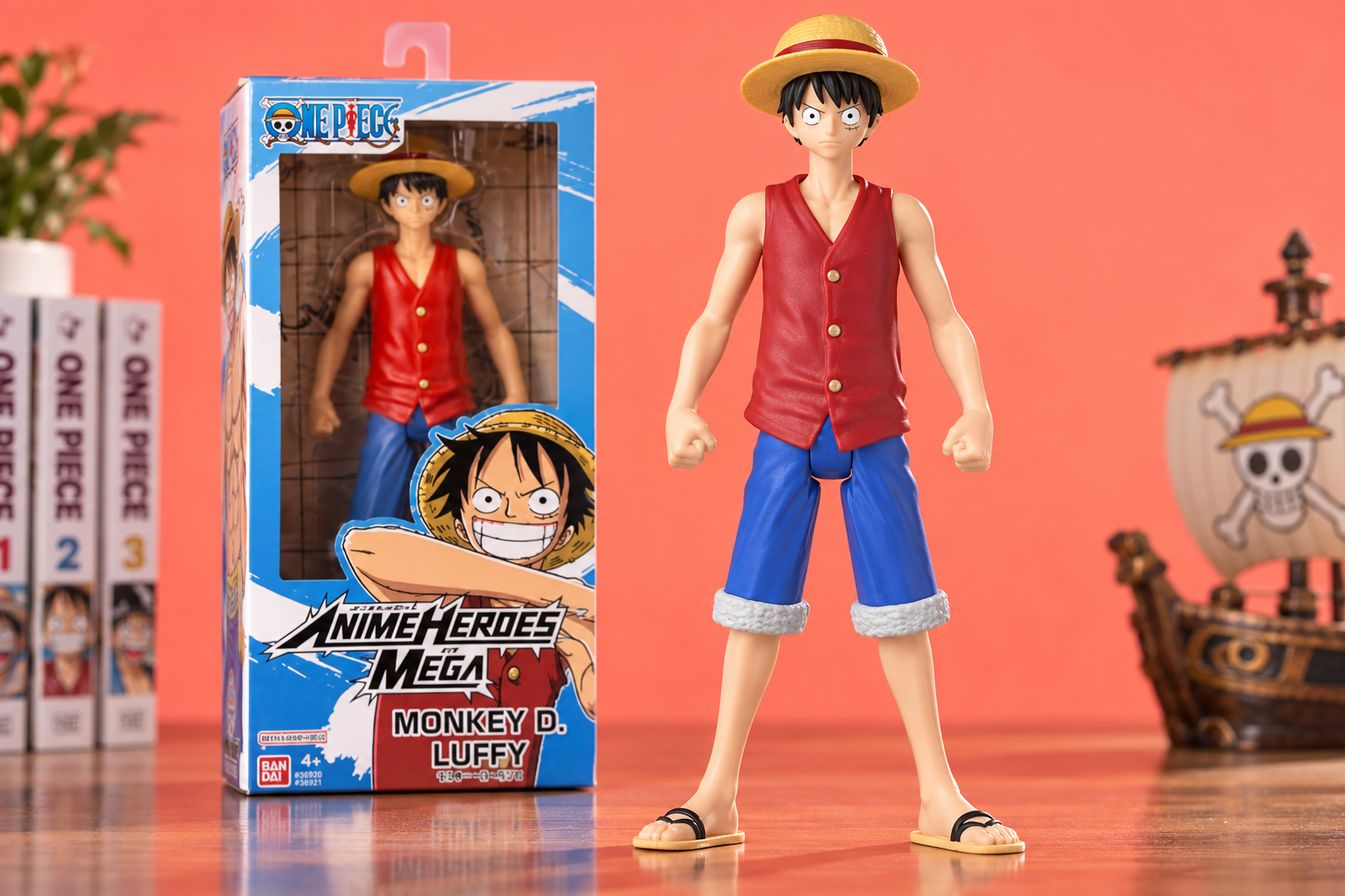 Bandai Anime Heroes Luffy da 30 cm a 18,17€, il minimo storico