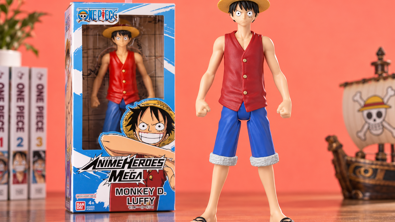Immagine di Bandai Anime Heroes Luffy da 30 cm a 18,17€, il minimo storico