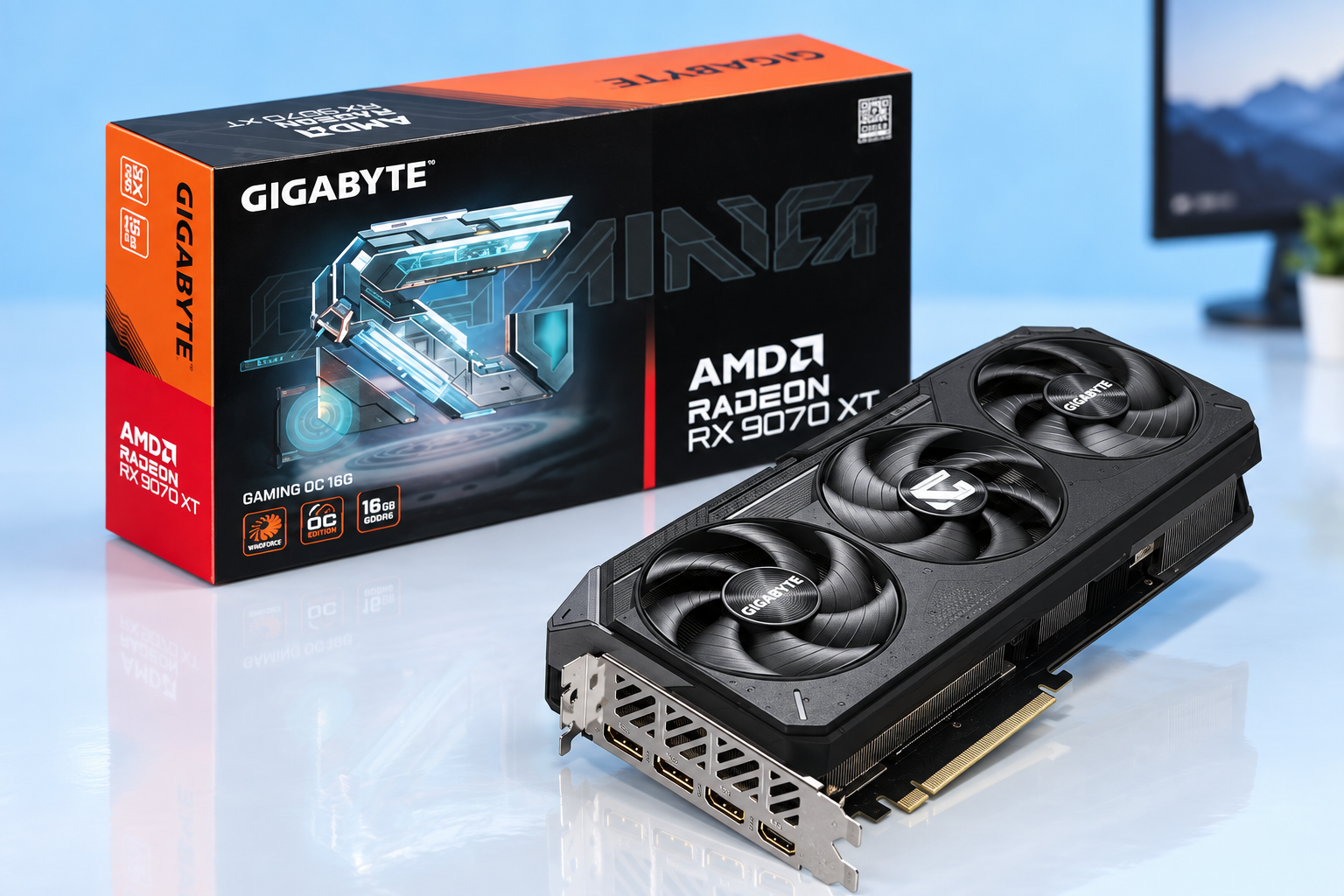 Gigabyte Radeon RX 9070 XT da 979,99€ a 824,90€, 16GB per una build potente