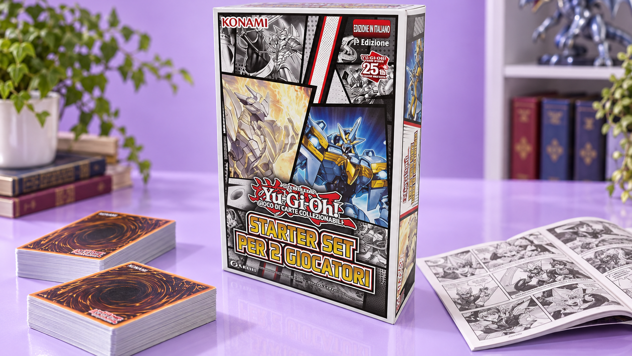 Immagine di Yu-Gi-Oh! Starter Set a 16,41€, il minimo storico per duellare in due