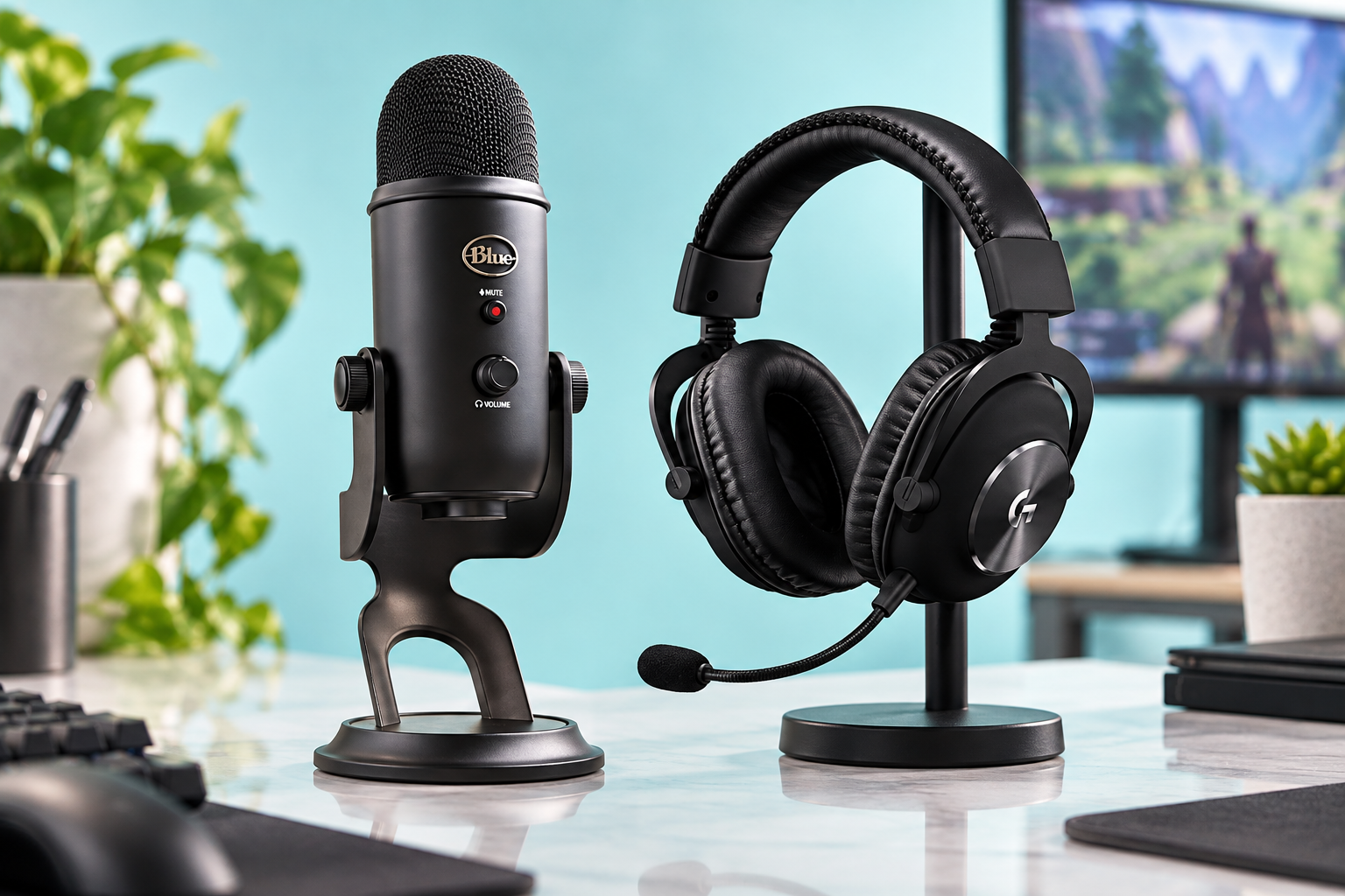 71,25€ in meno su Logitech G PRO X e Blue Yeti, audio completo per creator