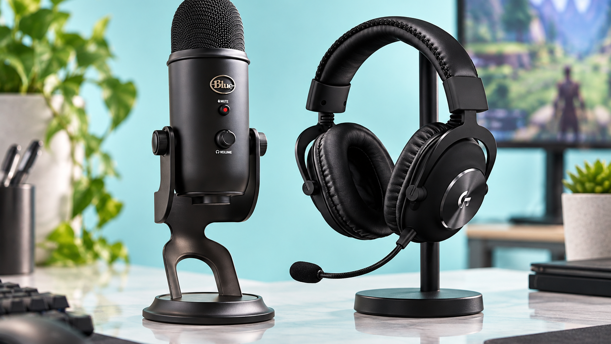 Immagine di 71,25€ in meno su Logitech G PRO X e Blue Yeti, audio completo per creator