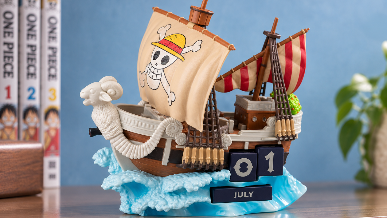 Immagine di Calendario One Piece Going Merry a 31,90€, fa scena tutto l’anno