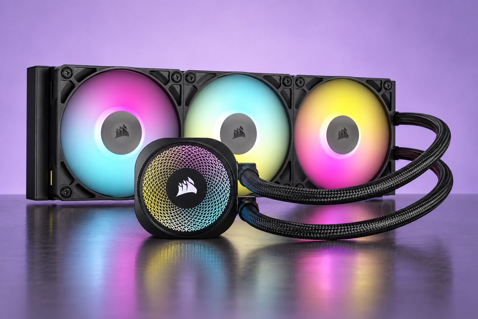 Corsair TITAN 360 RX RGB scende a 147,05€ e riduce il groviglio di cavi