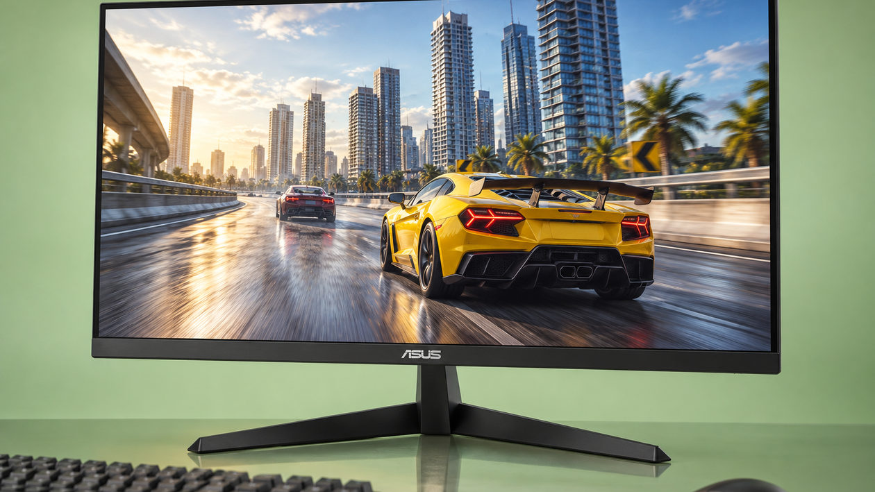 Immagine di Il monitor ASUS da 27 pollici scende a 99€, 120 Hz che fanno la differenza