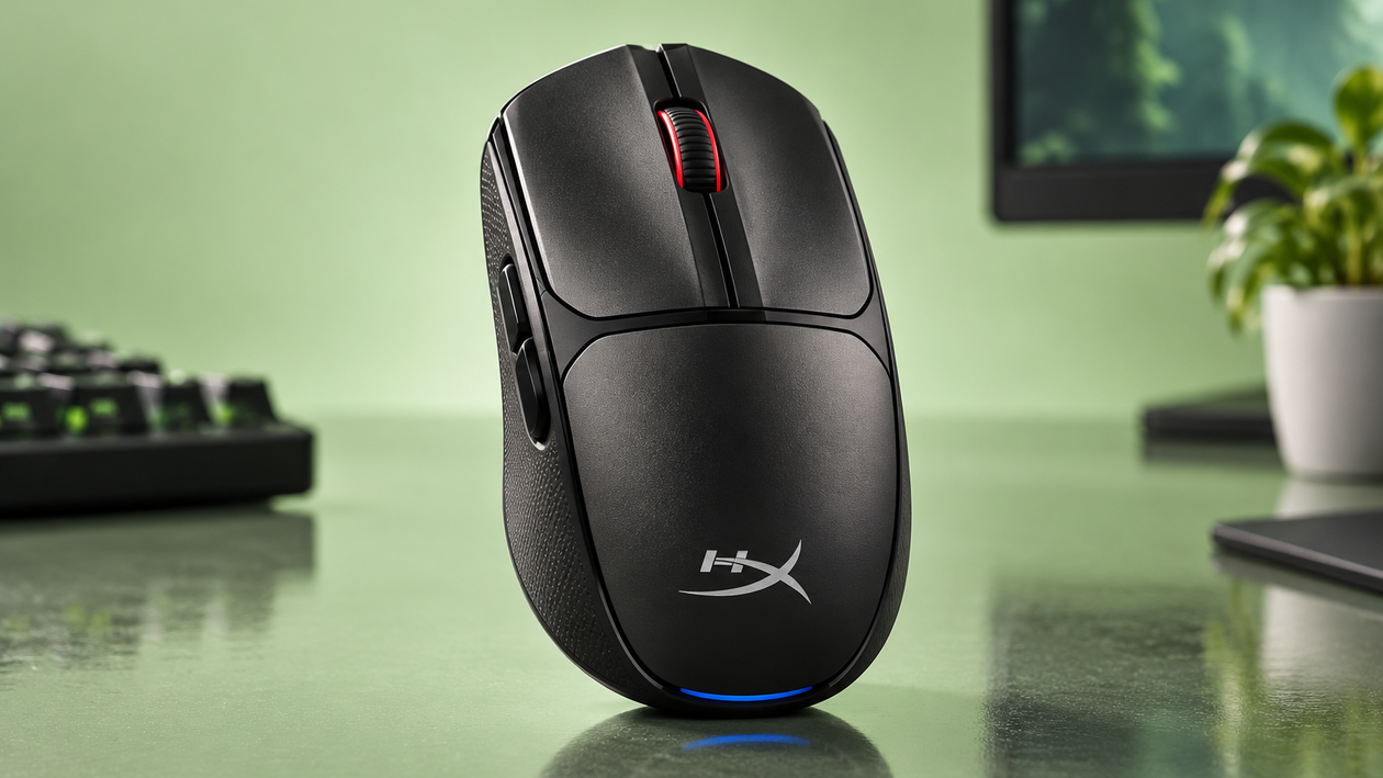 Immagine di HyperX Pulsefire Fuse Wireless a 44,88€: 85 ore per giocare senza cavi