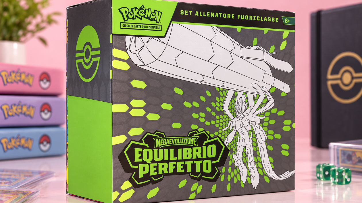 Immagine di Pokémon Equilibrio Perfetto sotto i 49€, un ricco cofanetto per collezionisti