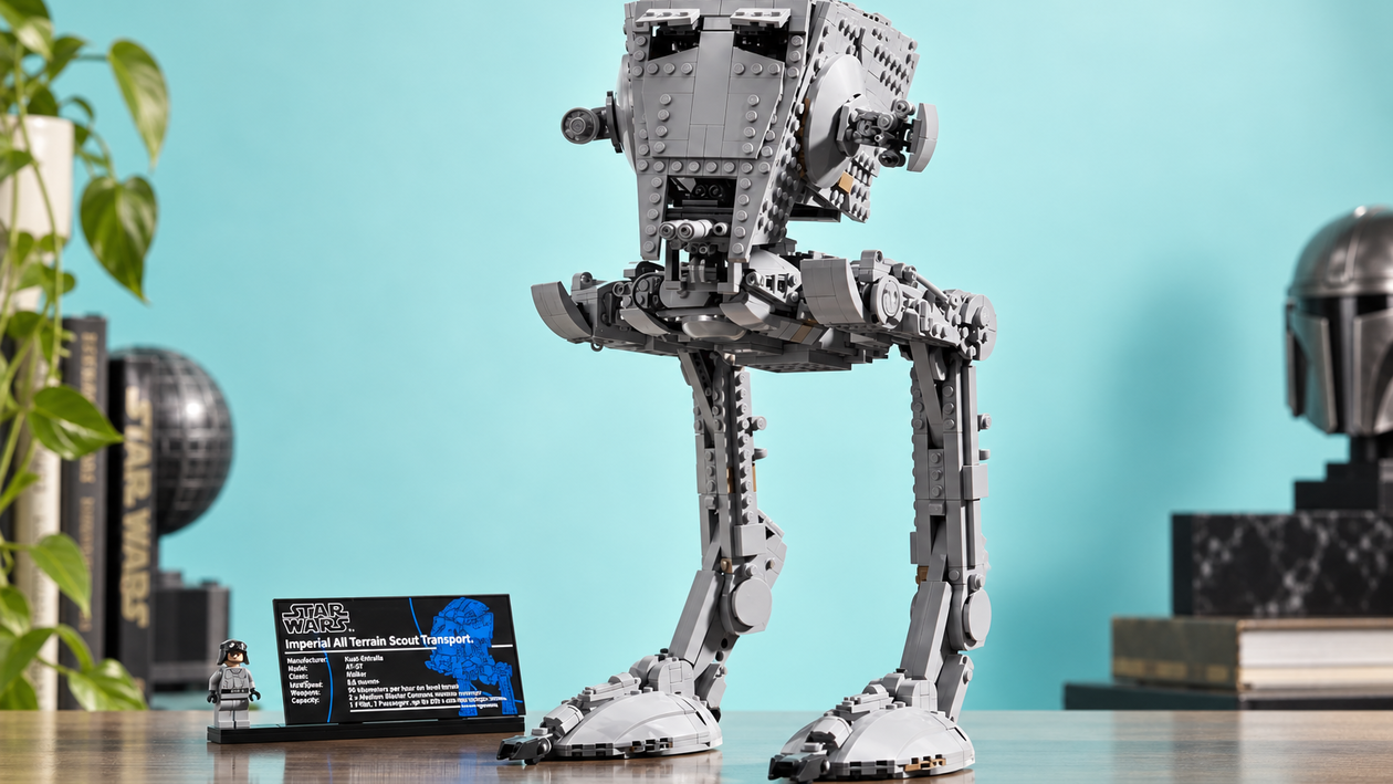 Immagine di 20€ in meno sul LEGO Star Wars AT-ST UCS, il Walker da esporre