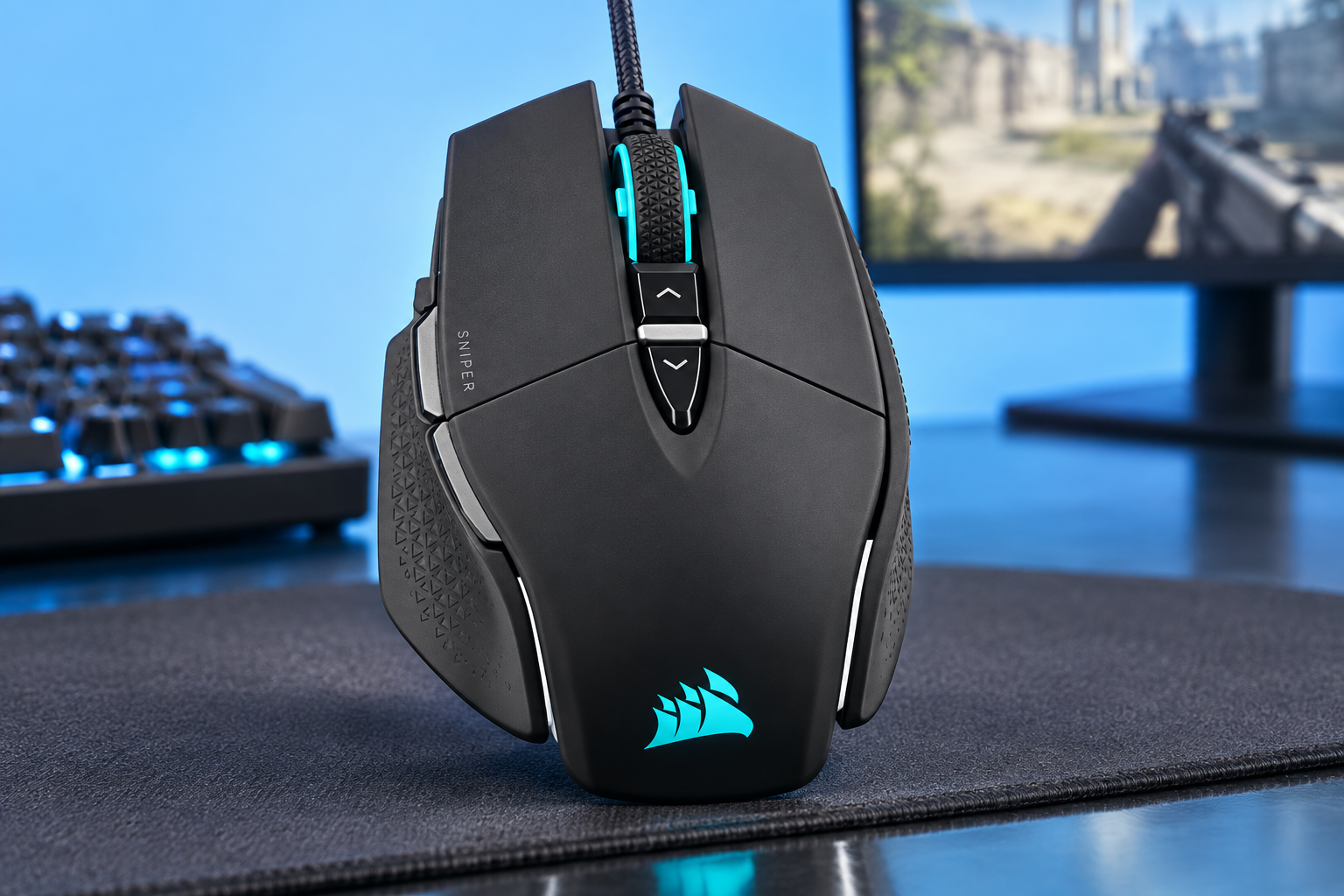 Corsair M65 RGB ULTRA a 59,99€, precisione e risposta rapida per gli FPS