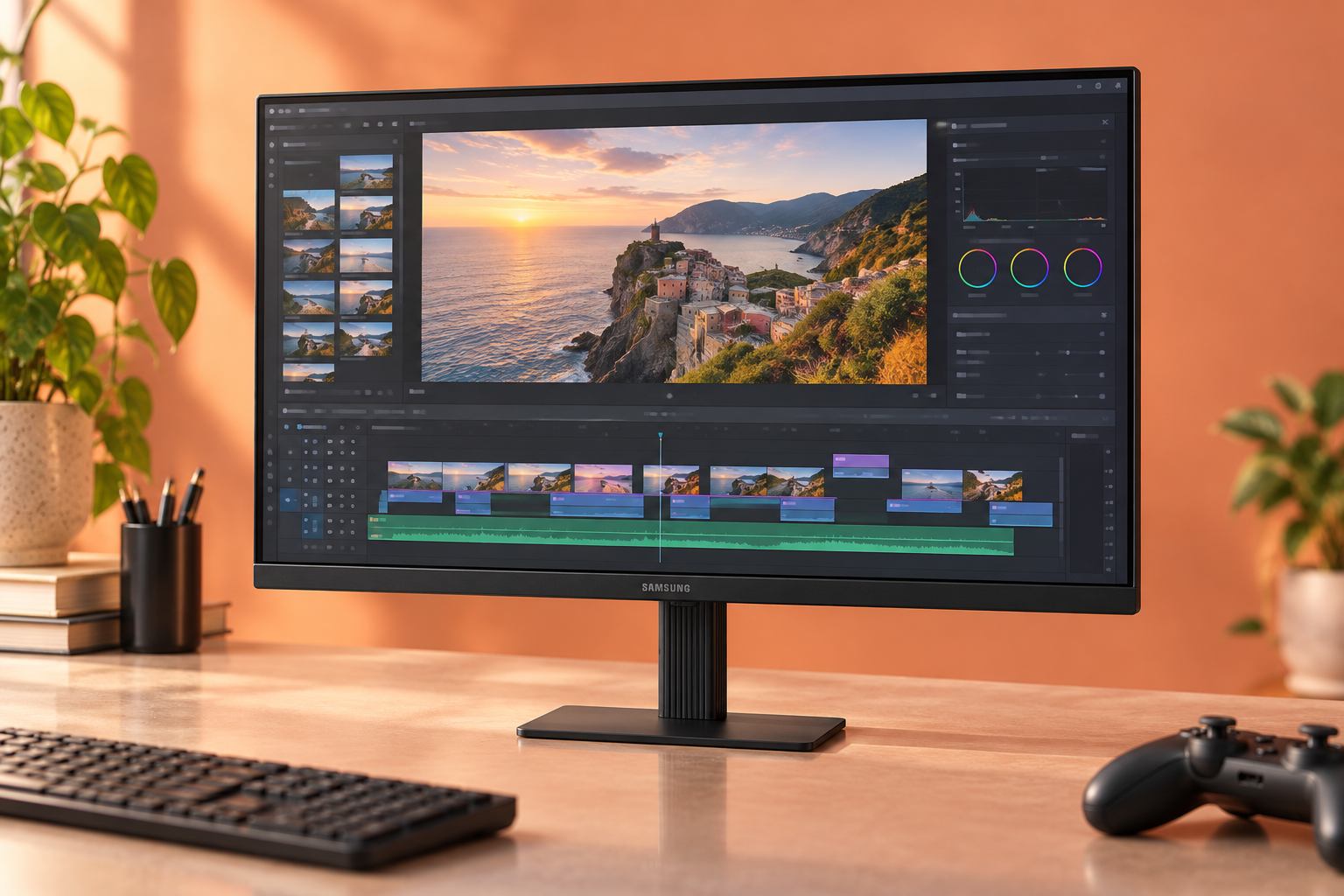 Samsung ViewFinity S7 scontato del 50%, 4K da 27″ per creator e console