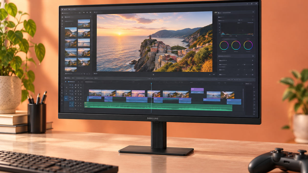 Immagine di Samsung ViewFinity S7 scontato del 50%, 4K da 27″ per creator e console