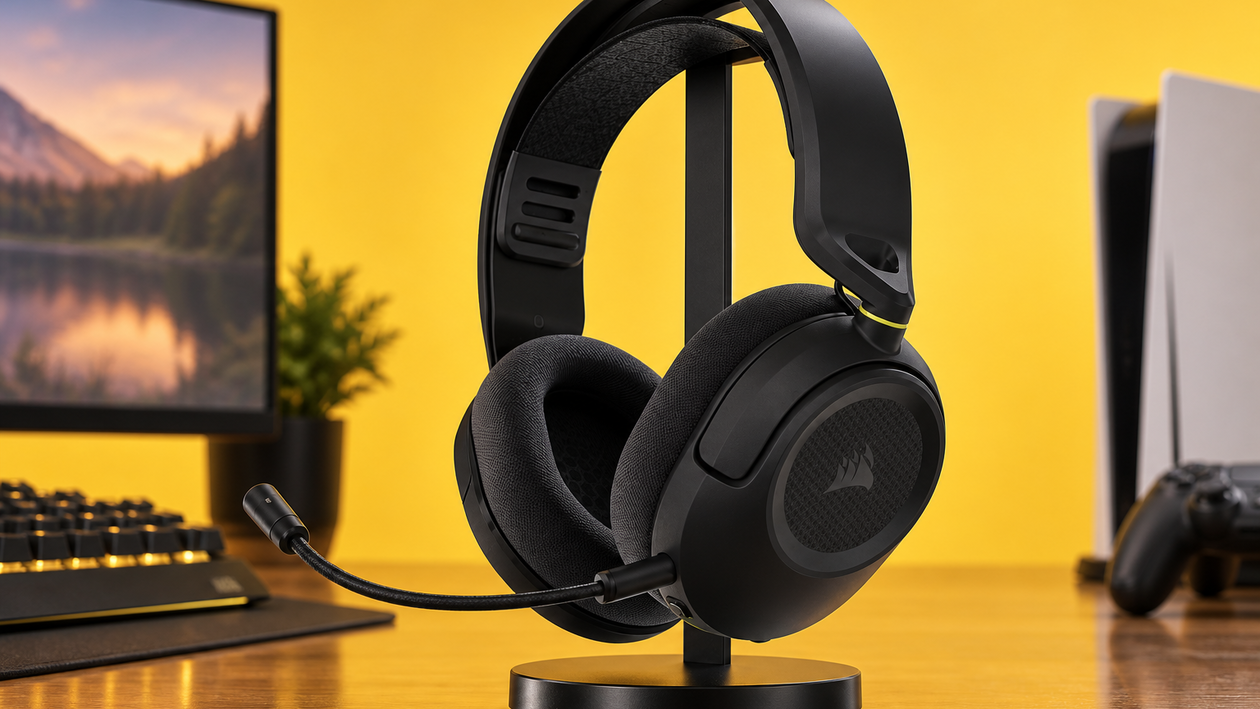 Immagine di Corsair HS35 v3 a 59,99€, da PC a console senza cambiare cuffie