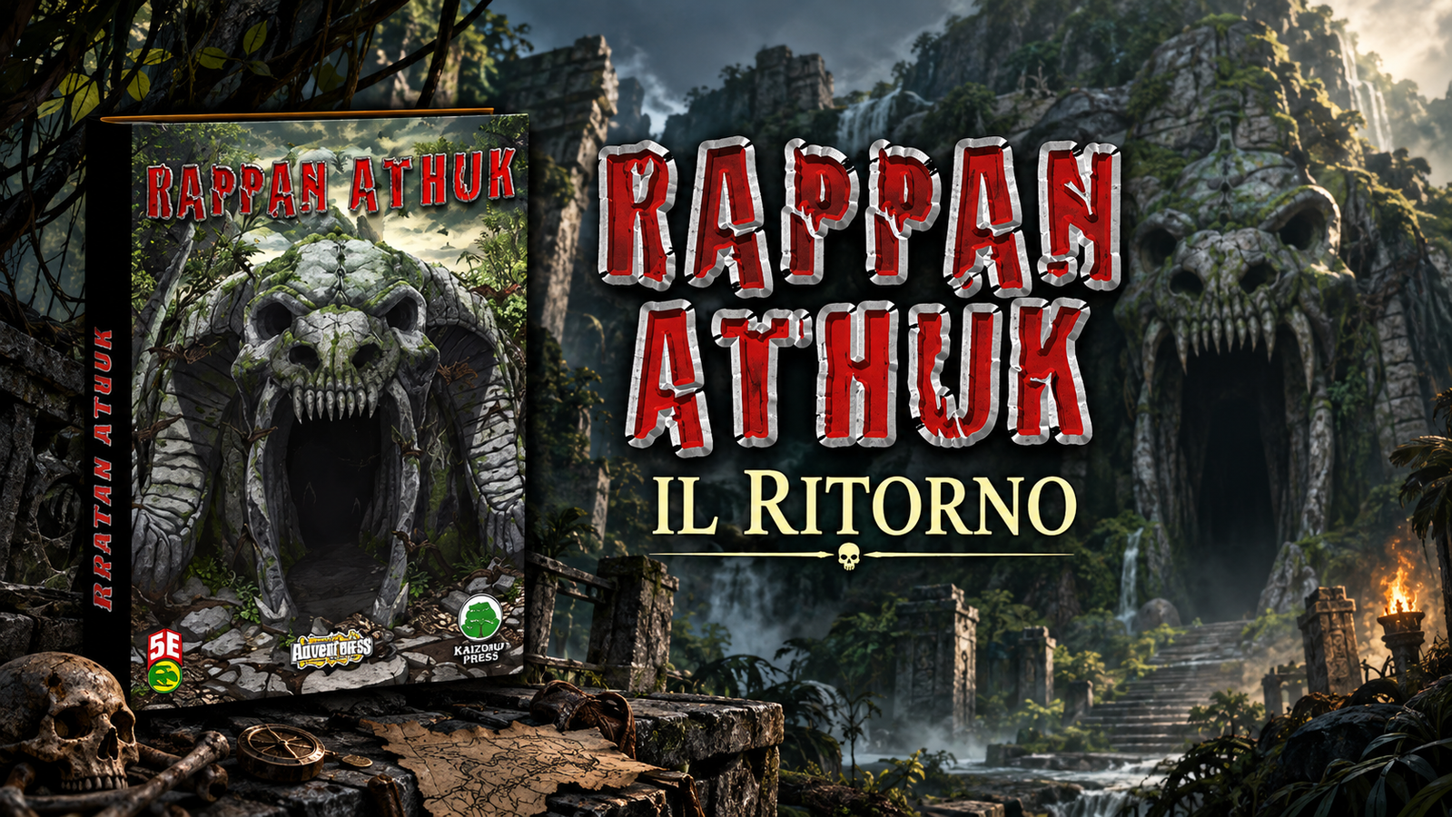 Kickstarter per Rappan Athuk in italiano: molto più di una ristampa