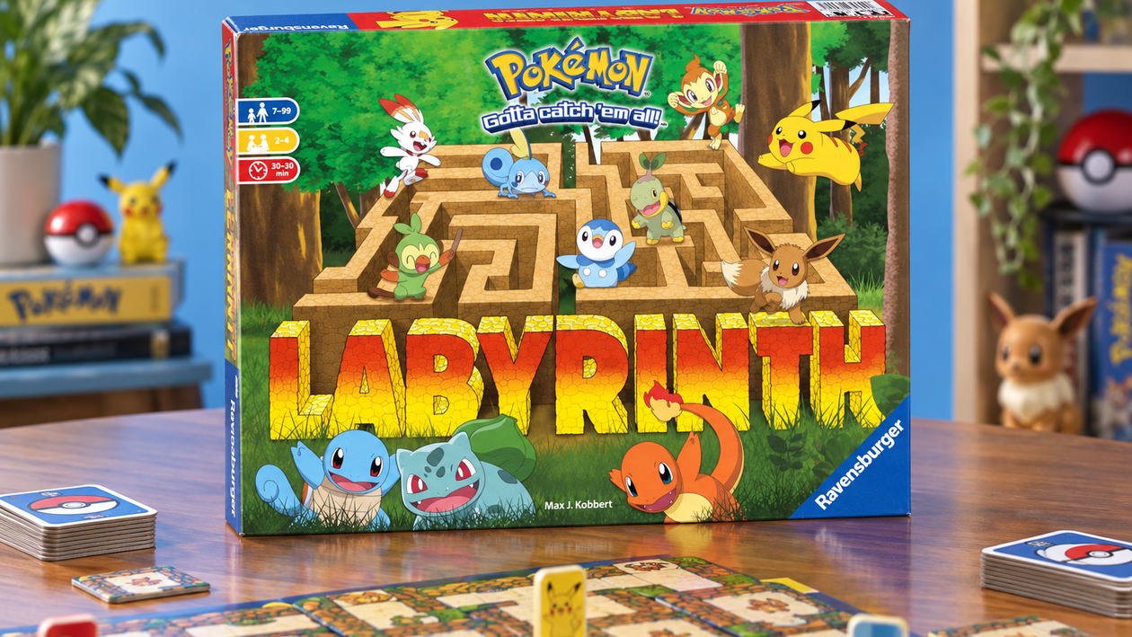Immagine di Labyrinth Pokémon costa 29,90€ e trasforma ogni turno in una nuova sfida