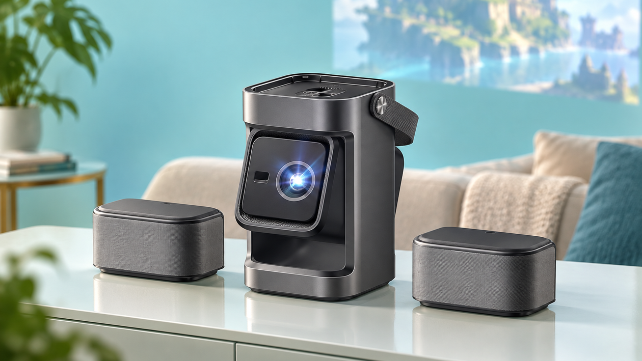 Immagine di 260€ in meno sul Soundcore Nebula P1, un affare per film fino a 180″
