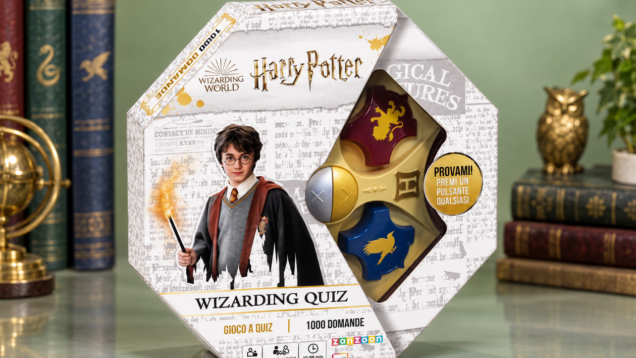 Immagine di Wizarding Quiz Harry Potter a 21,50€, mille domande per i fan più preparati