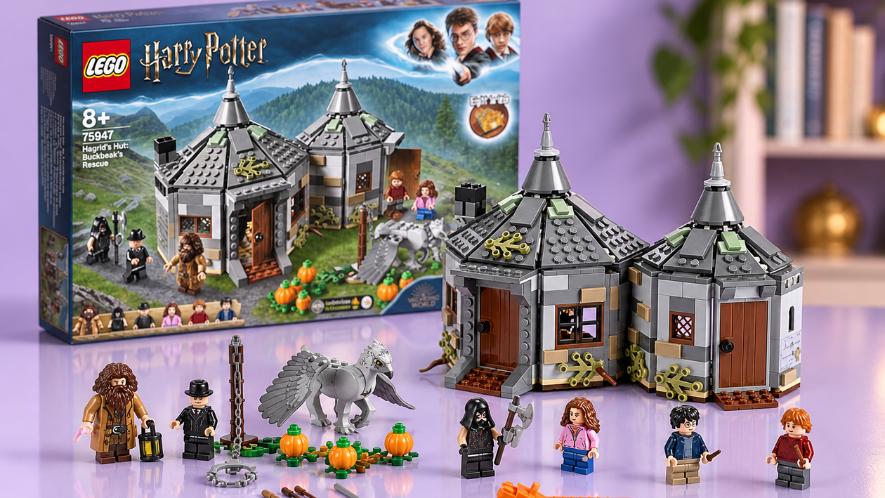 Immagine di LEGO Harry Potter Capanna di Hagrid a 94,29€, mai costata così poco