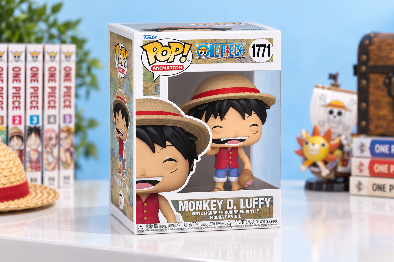 Funko POP! Luffy da 16,90€ a 15,90€, facile da esporre per i fan di One Piece