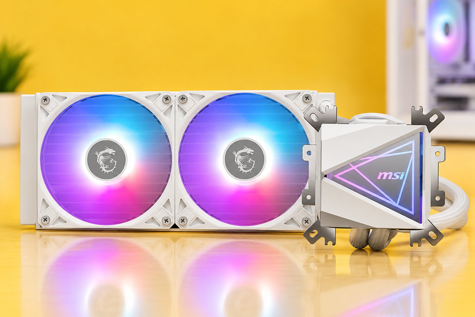 MSI MAG CORELIQUID I240 White a 75,15€, l’AIO da prendere per una build bianca