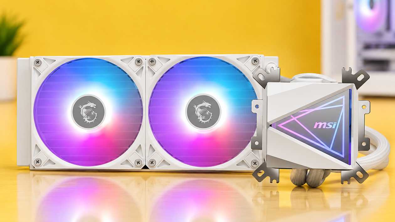 Immagine di MSI MAG CORELIQUID I240 White a 75,15€, l’AIO da prendere per una build bianca